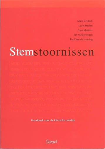 Stemstoornissen - Marc De Bodt 9789044121254, Verzenden, Gelezen, Marc De Bodt
