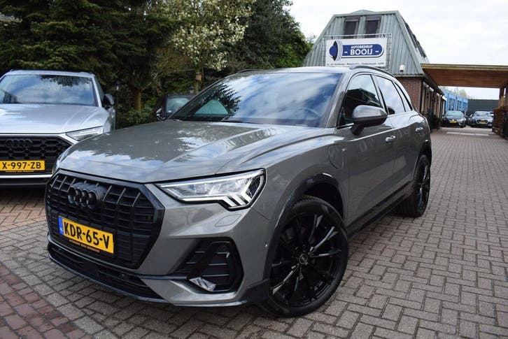 Zakelijke Lease |  Audi Q3 45 TFSI e S-LINE edition AUTOM/AD, Auto's, Audi, Dealer onderhouden, Lease, Zwart, Automaat, SUV of Terreinwagen