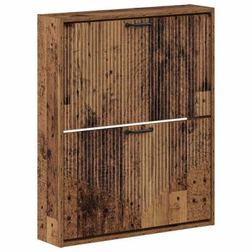 vidaXL Wandgemonteerde Schoenkast HOORN 71 x 17 x 86 cm, Verzenden, Nieuw