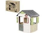 Smoby - Neo Jura Lodge - Speelhuis - Grijs Bruin Groen Beige, Verzenden, Nieuw