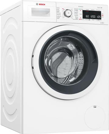 Bosch Wawh8550Duits - Wasmachine - 1400 tpm, Ophalen of Verzenden, Zo goed als nieuw, Voorlader, 85 tot 90 cm
