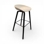 HAY About a Stool barkruk AAS32, 4-poot, zwart-wit, Huis en Inrichting, Ophalen of Verzenden, Gebruikt, Wit