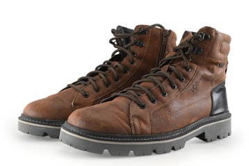 S.oliver Veterboots in maat 45 Cognac, Overige kleuren, Verzenden, Boots, Zo goed als nieuw