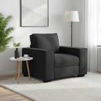 vidaXL Fauteuil 100x78x84 cm fluweel zwart, Huis en Inrichting, Verzenden, Nieuw, Eenpersoons, Stof