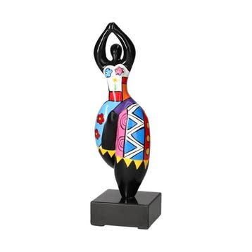 Beeldje - Pop Art Ballerina - Hars, fiberglass, Marmer, Antiek en Kunst
