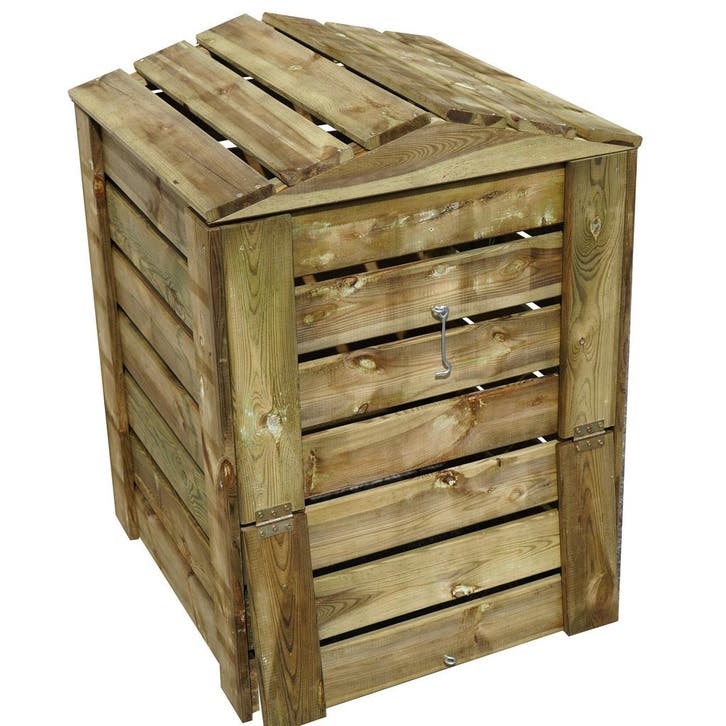 Compostbak Cabane 60 x 60 x 80 cm, Tuin en Terras, Aarde en Mest, Verzenden