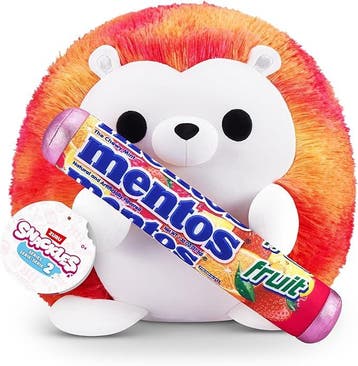 Hedgehog (Mentos, Fruit), Series 2, groot pluche speelgoed,, Verzenden, Nieuw