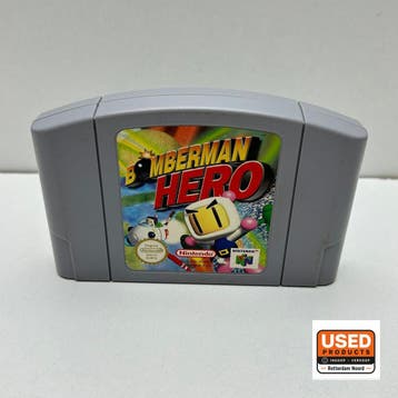 Nintendo 64 Bomberman Hero (Cardridge only), Verzenden, Gebruikt