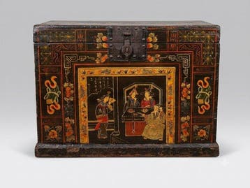 Cassapanca - Kamferhout - China - Qing Dynastie (1644-1911), Antiek en Kunst