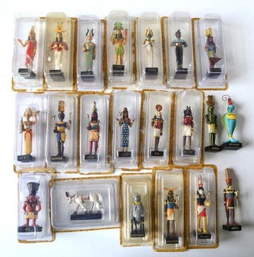Miniatuur beeldje - 21 Figurines Mystères des dieux de, Nieuw