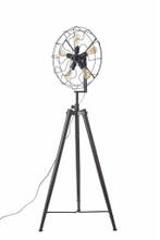 Staande Driepoot Lamp Industrieel Zwart  - Scaldare Umbra, Huis en Inrichting, Lampen | Vloerlampen, Ophalen of Verzenden, Nieuw