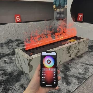 3D Waterdamp Sfeerhaard met Afstandsbediening en Kleurrijke, Huis en Inrichting, Verzenden, Nieuw