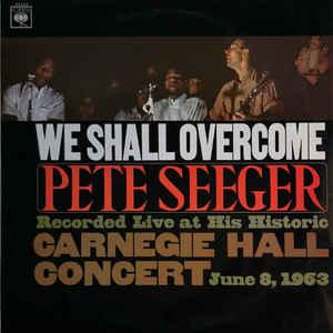 LP gebruikt - Pete Seeger - We Shall Overcome, Verzenden, Zo goed als nieuw, Overige formaten