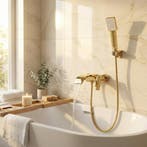 Douchekraan Goud | Messing | Premium | OP=OP, Minder dan 50 cm, Overige typen, Nieuw, Ophalen of Verzenden