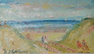 H. V. Wolvens (1896-1977) - Strandgezicht