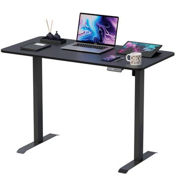 Avalo Zit Sta Bureau Elektrisch Verstelbaar - 120x60CM-Zwart, Verzenden, Nieuw