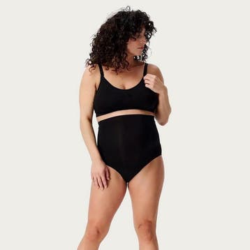 Noppies Nisa Naadloze Sensil Zwangerschapsslip  Black, Verzenden