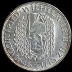 Duitsland. 5 Deutsche Mark 1966 Wilhelm Leibniz (Zonder