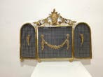 Openhaard accessoire - Brons - Vonkenscherm voor open haard