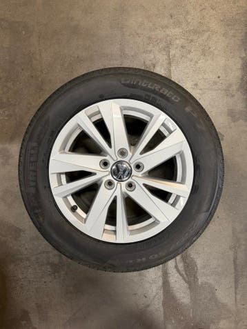 ZGAN originele 16 inch VW Touran velgen + zomerbanden, 16 inch, Banden en Velgen, Nieuw, 205 mm
