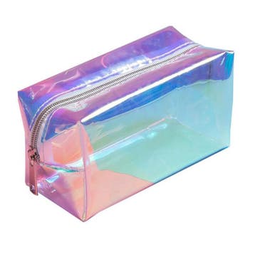 Fako Fashion - Make Up Tasje Holografisch - Toilettas, Verzenden, Nieuw