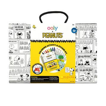 Ooly Peanuts kleur- en stickerpakke van €24,99 voor €22,49, Ophalen of Verzenden, Nieuw