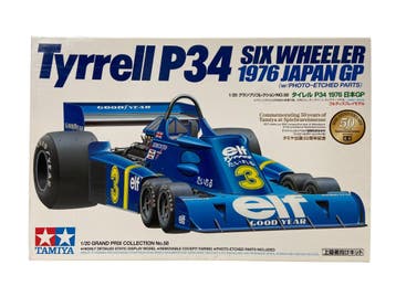 Tyrrell P34 Six Wheeler 1976 Japan GP (w/Photo Etched, Hobby en Vrije tijd, Modelbouw | Auto's en Voertuigen, Verzenden, Nieuw