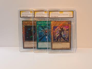 Konami - 3 Card - Yu-Gi-Oh! - Cyber-Stein & Dark Magician &, Nieuw
