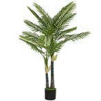 Kunstmatige Palm 150cm Kunstpalm Met 16 Palmbladeren Grote K, Verzenden, Nieuw
