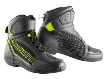 Bogotto GPX Motorschoenen Zwart Geel, Laarzen, Nieuw met kaartje, Bogotto, Heren