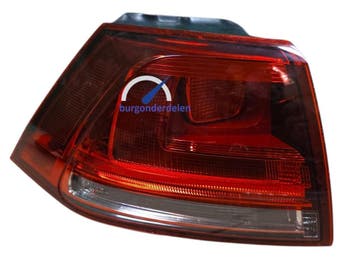 Achterlicht Links Buiten Gebruikt Geschikt Voor Golf 7 20..., Auto-onderdelen, Verlichting, Ophalen of Verzenden, Gebruikt, Volkswagen