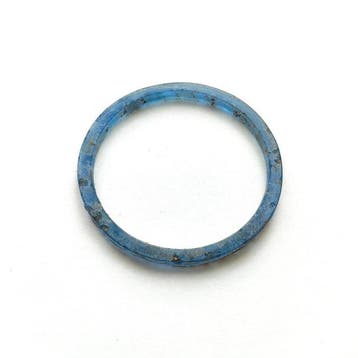 Dong Son Blauw archaïsch glas Bracelet - 71 mm, Antiek en Kunst