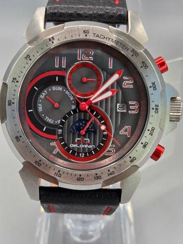 DeLorean Watch Vollkalendar Back to the Future Full Calendar, Nieuw