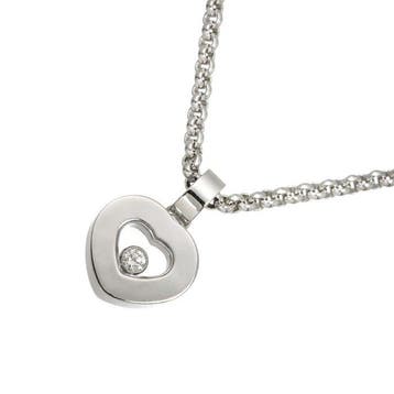 Chopard - Halsketting - 18 karaat Witgoud, Nieuw