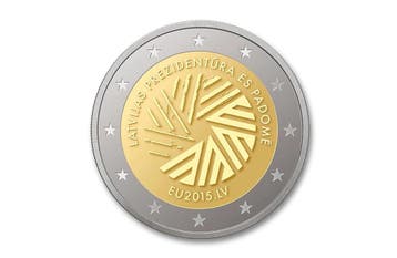 2 euro EU voorzitterschap 2015 - Letland, Verzenden