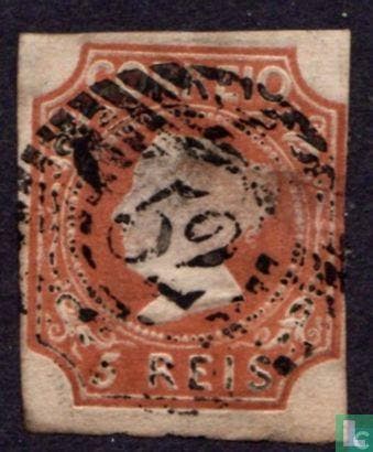 Portugal - Koningin Maria II - 1853, Verzenden, Gestempeld
