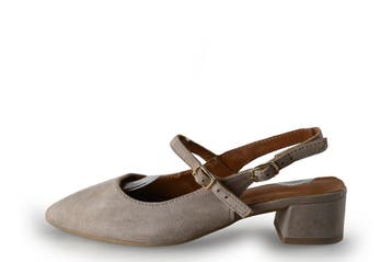 No Stress Slingbacks in maat 37 Beige, Kleding | Dames, Verzenden, Beige, Zo goed als nieuw, No Stress