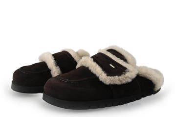 Nubikk Pantoffels in maat 37 Bruin, Kleding | Dames, Nubikk, Bruin, Verzenden, Zo goed als nieuw