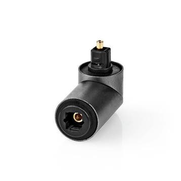 Toslink adapter | V  M | Nedis (Verguld, Digitaal, Haaks), Verzenden, Nieuw