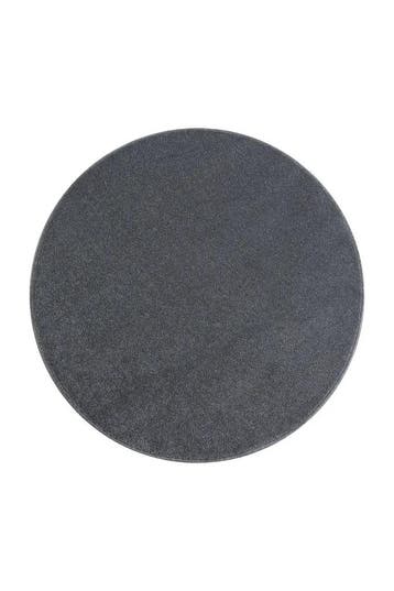 Rond Vloerkleed | Ata | Uni | Lichtgrijs | 120x120 cm, Verzenden, Nieuw
