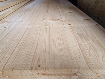 4 Zijdig geschaafde steigerplanken 500cm. Steigerhout, Ophalen, 25 tot 50 mm, Nieuw, Plank