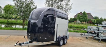 Sirius S77 Paardentrailer | Poly Boeg & Kap | Demo Prijs!, Nieuw, Aluminium, 2-paards trailer
