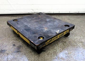 Verrijdbaar onderstel Bulkbak, Pekelbak 400ltr, Gebruikt