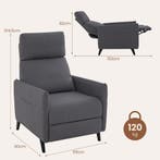 LIVSK Fauteuil met Ligfunctie - Verstelbare Rugleuning en Vo, Vacatures, Vacatures | Financiële dienstverlening