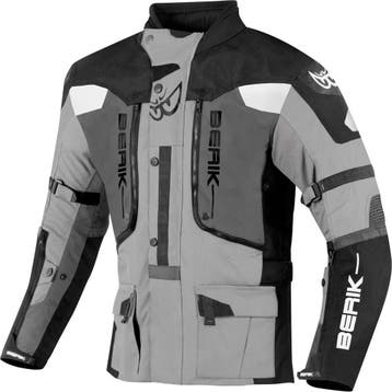 Berik Dakota Zwart Antraciet Grijs Waterdichte 3in1 Textiele, Motoren, Kleding | Motorkleding, Nieuw met kaartje, Jas | textiel