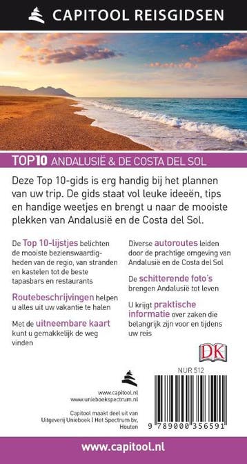 Andalusië en de Costa del Sol / Capitool Reisgidsen Top 10, Verzenden, Gelezen, Jeffrey Kennedy