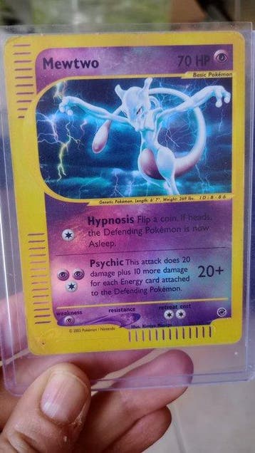 Pokémon - 1 Card - Mewtwo 20 Foil - Various sets, Nieuw