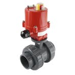 50mm 12V AC VDL 2-weg PVC Elektrische kogelkraan, Verzenden, Nieuw