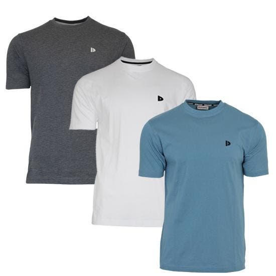 Donnay Donnay Heren - 3-Pack - T-Shirt Vince -, Kleding | Heren, T-shirts, Nieuw, Verzenden