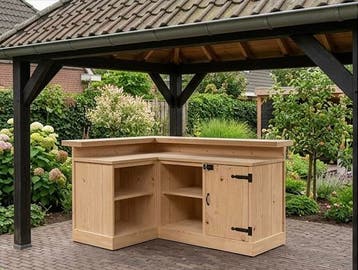 Bar Corner - Bouwpakket Hoekbar voor Tuin - Stilt, Nieuw